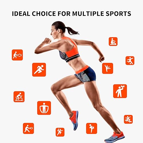 Miniatura 3 de COOSPO Monitor de ritmo cardíaco Correa de pecho H9Z, HRM Bluetooth 5.0 ANT+, monitor de frecuencia cardíaca Sensor de pecho con batería recargable