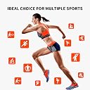COOSPO Heart Rate Monitor Chest Strap H9Z, HRM Bluetooth 5.0 ANT+,Heart Rate Monitor Chest Sensor with Rechargeable Battery gallery image