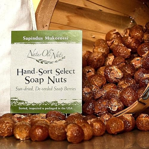 Miniatura 2 de naturoli Nueces de jabón/Jabón Bayas. 1-Lb USDA orgánico (240 cargas) + 18 x de Bono. (12 cargas) Select Seedless. Bolsa de aseo, bolso, 8-pg Info.