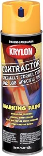 17 Oz APWA Orange Water-Based Contractor Making Spray Paint [Set of 6]