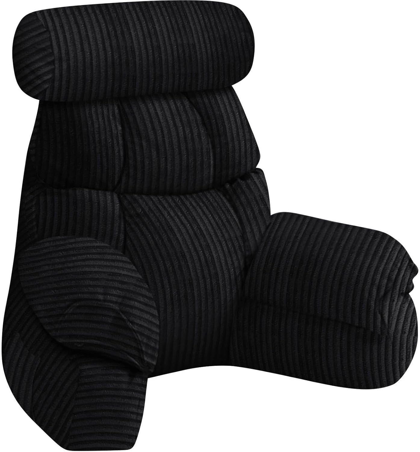 FXXUDVNIIN Back Pillow for Bed Sitting Up – Reading Pillow with 9.4" Armrest, Bed Pillow for Sitting Up & TV Pillows for Relaxing, Floor Pillow, Back Support Pillow for Adults