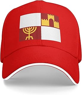 Knesset Guard Old Flag 1958 2007 Sandwich Hat Adjustable Baseball Cap Dad Hat Black