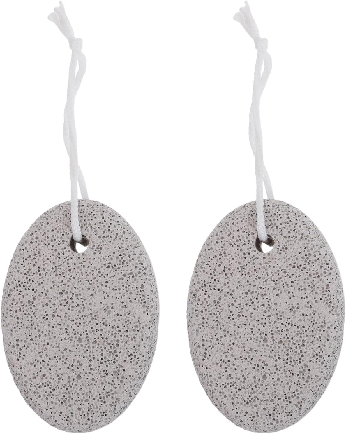 2pcs Reusable Pumice Foot Stone with Gentle Dead Skin Removal Easy Grip Scrubber for Cracked Heel Treatment and Skin Softening for Home Use