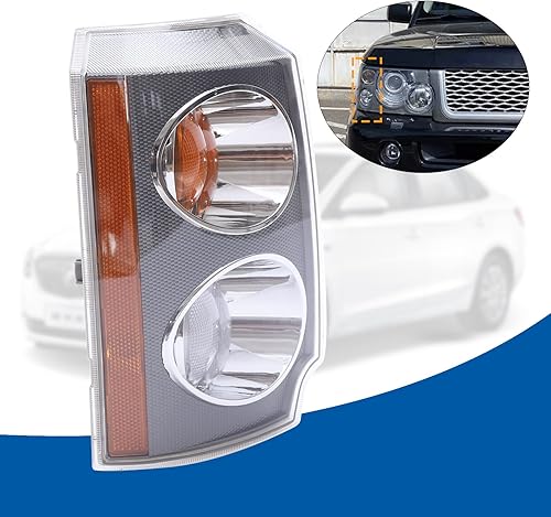 Miniatura 5 de Luz de señal de giro frontal, compatible con Land Rover Range Rover 2003 2004 2005, lado derecho del pasajero derecho