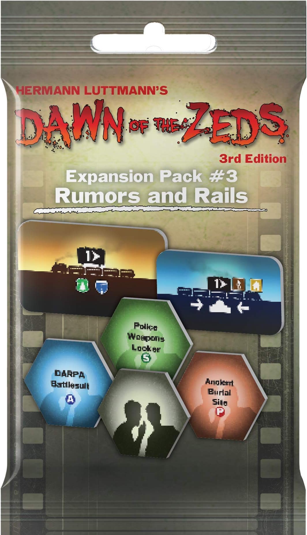 Victory Point GamesDawn of the Zeds: Expansion Pack 3 - Rumors And Rails