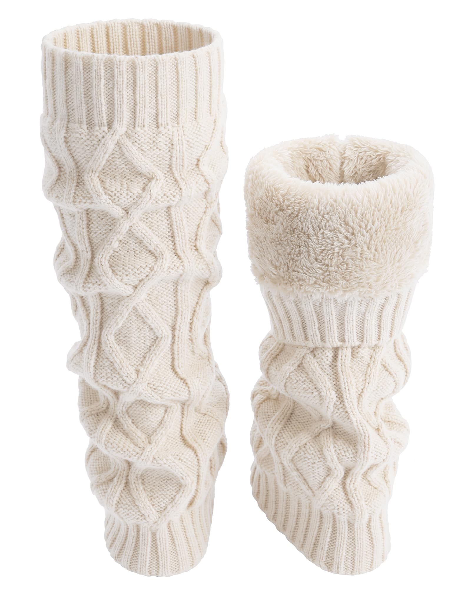 Shihanee Winter Fleece Lined Leg Warmers for Women