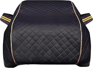 Anti-Hail Car Cover for Holden Hdt Commodore| 4860 x1760 x1420 mm, Thickened SUV Sedan Hail Protector with Door Zipper, Outdoor All-Weather Protection Against Snow rain Hail