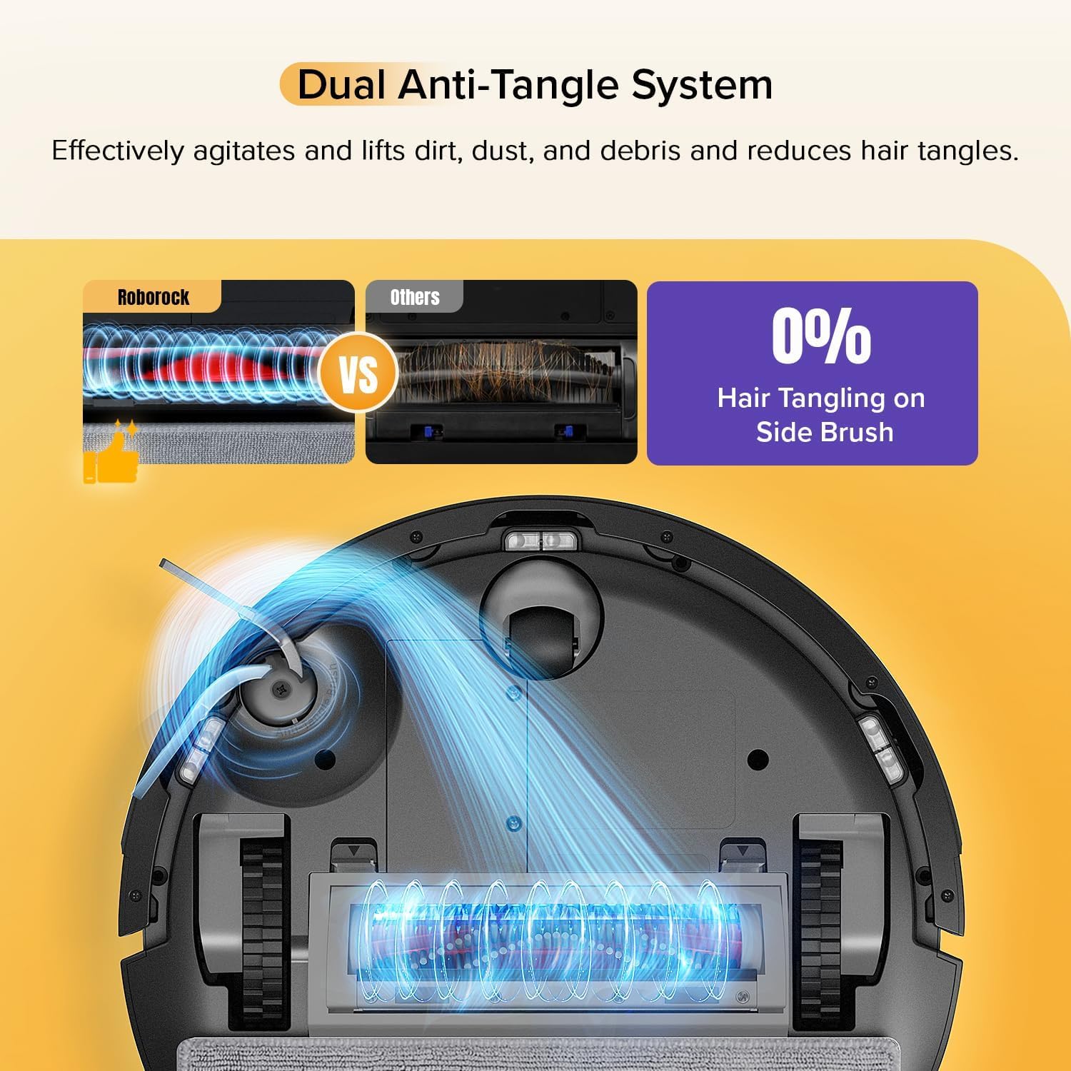 roborock Q7 M5 Robot Vacuum and Mop Black 2 Pack Microfiber Mop Cloths