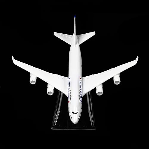 Miniatura 3 de 24-Hours Air France Plane B747 Aleación Metal Avión Modelos Die-cast 1400