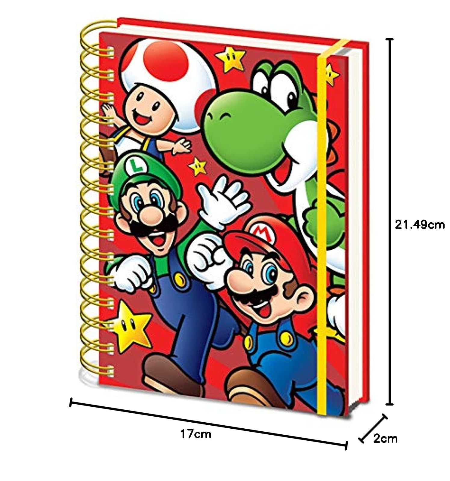 Image secondaire de Carnet A5 Super Mario Run avec Verrouillage