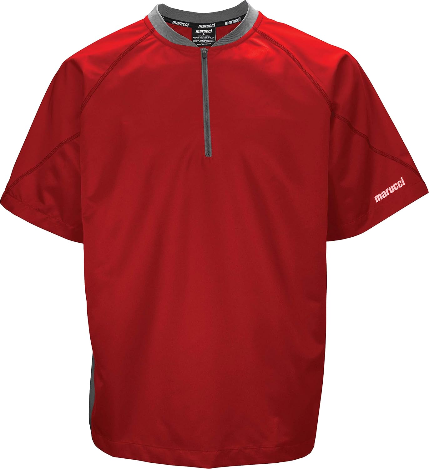 Baseball Outerwear Marucci Sports Red Team Cage Jacket MATCGJ-R-AS Baseball Team Sports kmotors 