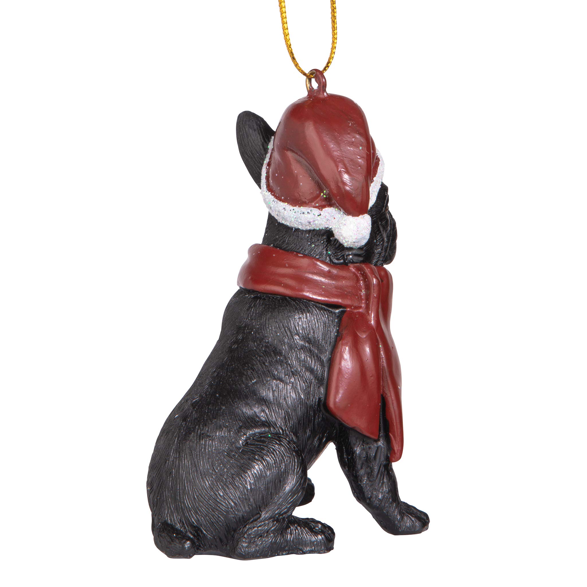 Christmas Ornaments - Xmas French Bulldog Holiday Dog Ornaments - Christmas Decorations, Full Color - Image 3