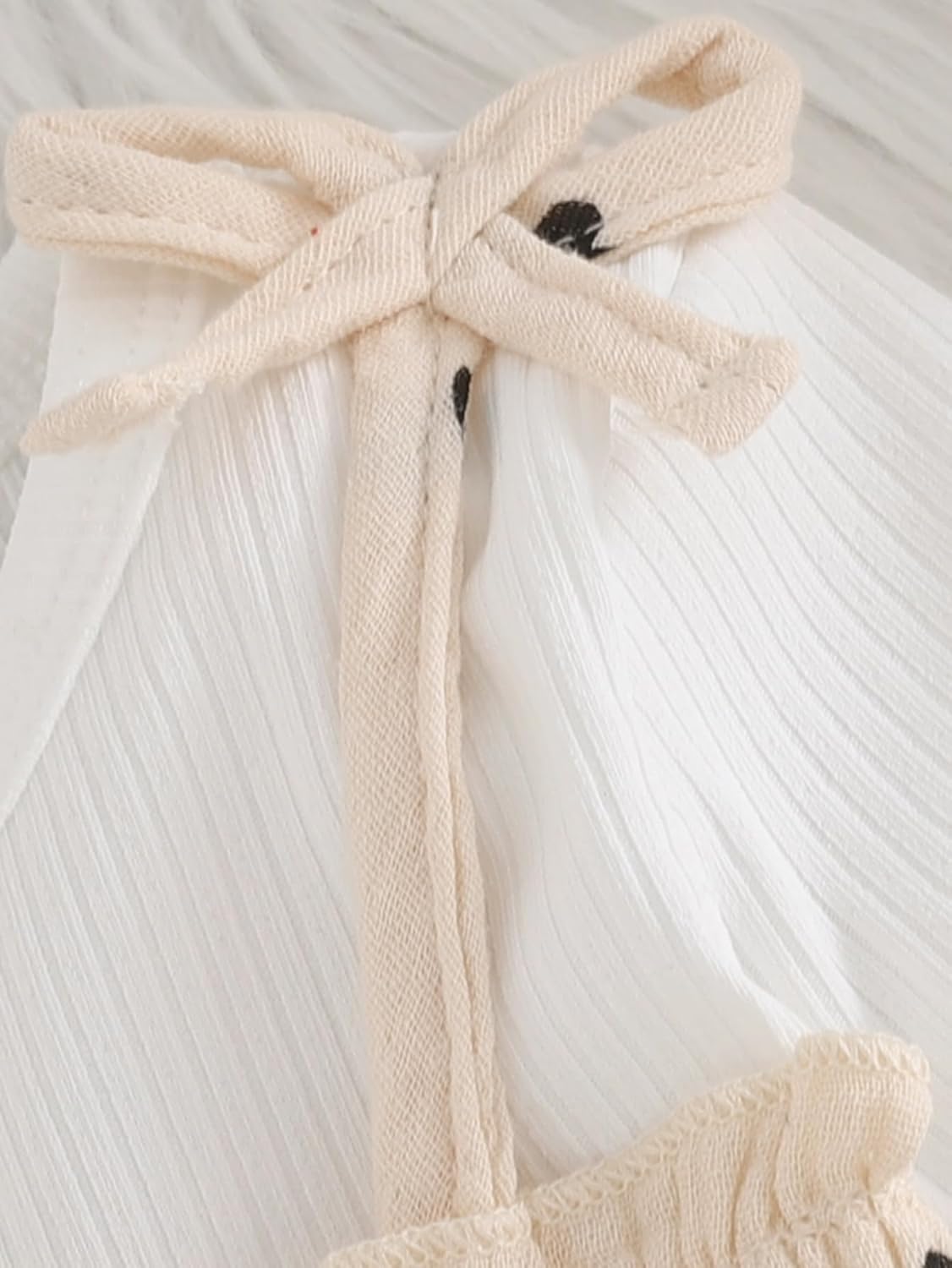 Ichigobaby Baby Toddler Girl Clothes Long Sleeve Shirt Tops Wide Leg Pants Little Girl Kids Clothes 2 Piece Fall Outfits - Image 5