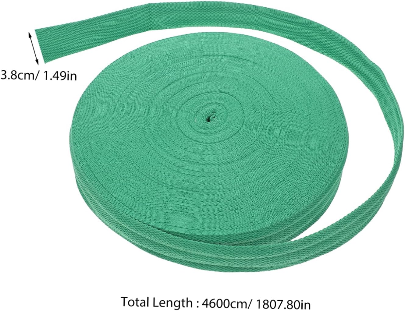 Thick Cotton Webbing Straps Bag Handles for Sewing Canvas Bag Webbing Heavy Weave Straps for Arts Crafts Cotton Belt Belt DIY Projects Accessories