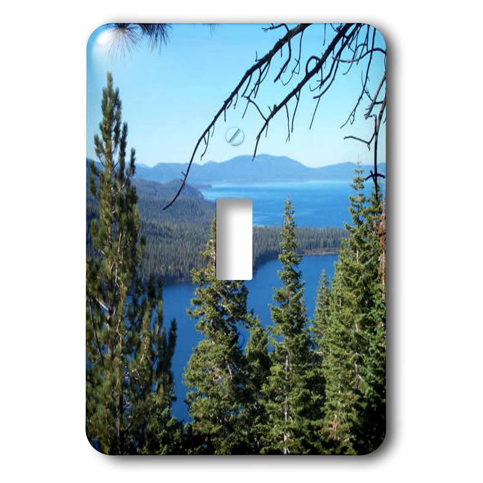 Interrupteur à baïonnette Lake Tahoe South Shore 3dRose LSP_26409_1