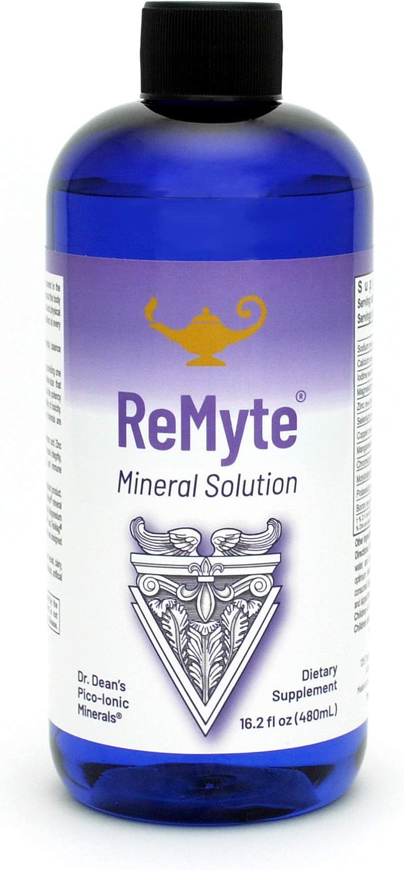 RnA ReSet - ReMyte Electrolyte Mineral Solution -12 Minerals For Cellular Function- Thyroid, Heart, Immune Support - 480 ml