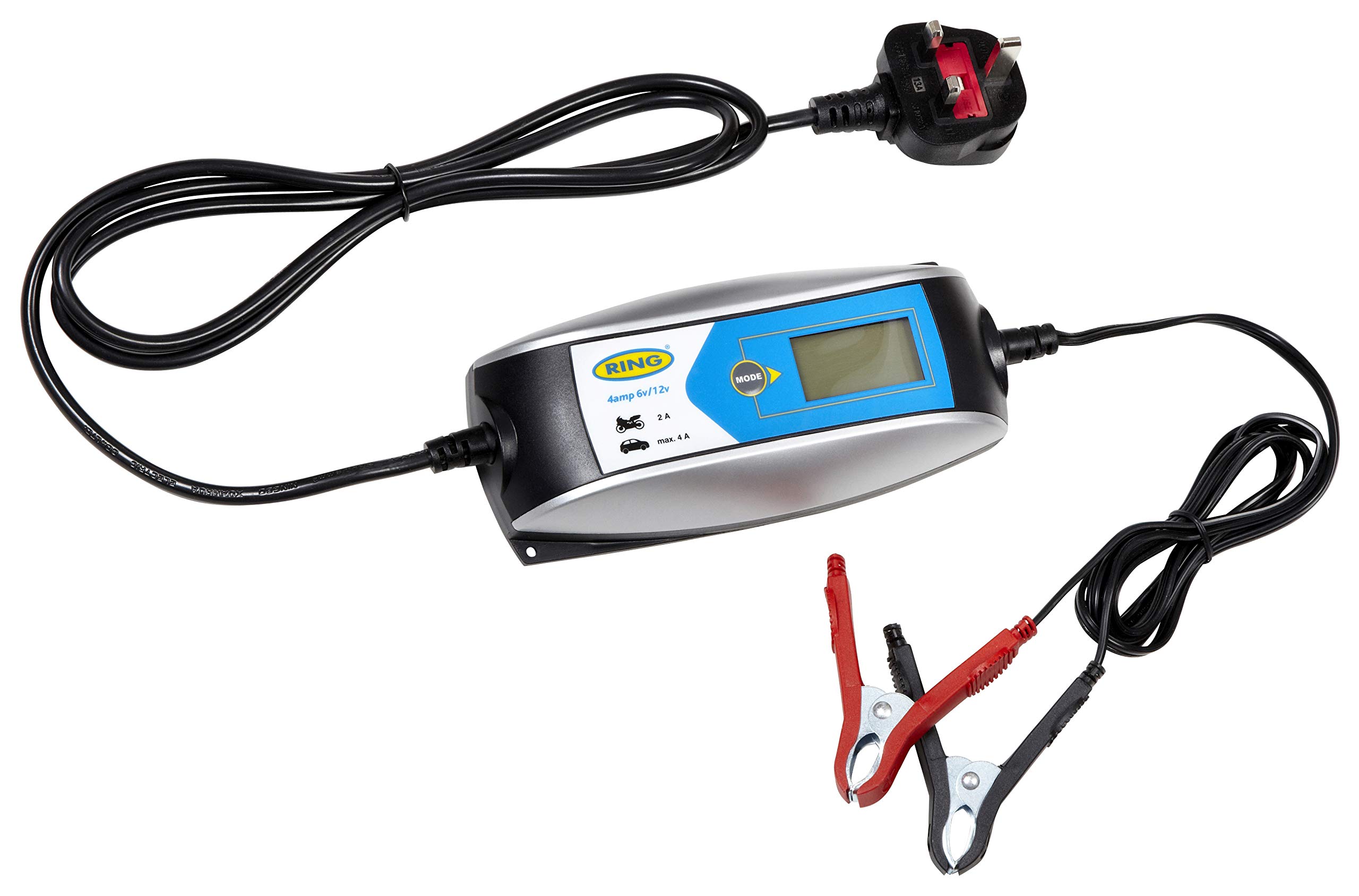 Cargador de varios niveles Ring RESC404 para recuperar baterías de arranque automático