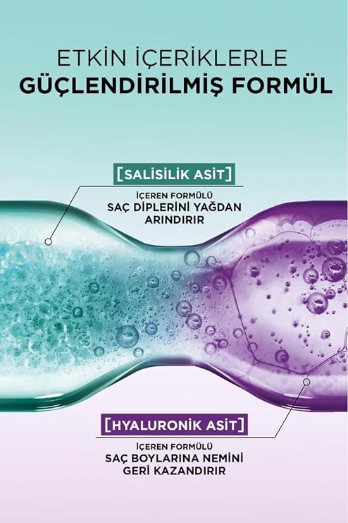 Elseve 5'Li Elseve Hydra [Hyaluronic] Pure Salisilik Asit Içeren Yağlanma Karşıtı Arındırıcı Şampuan 300Ml 5 Adet Ürün