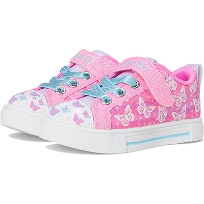 Женские кроссовки SKECHERS KIDS Twinkle Sparks - Ombre Flutte 314813N (Toddler) hot pink/multi
