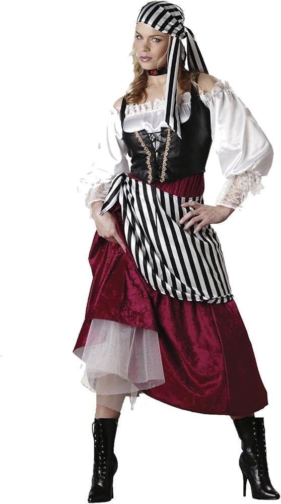 Amazon.com: Pirate's Wench Costume - Medium - Dress Size 6-10