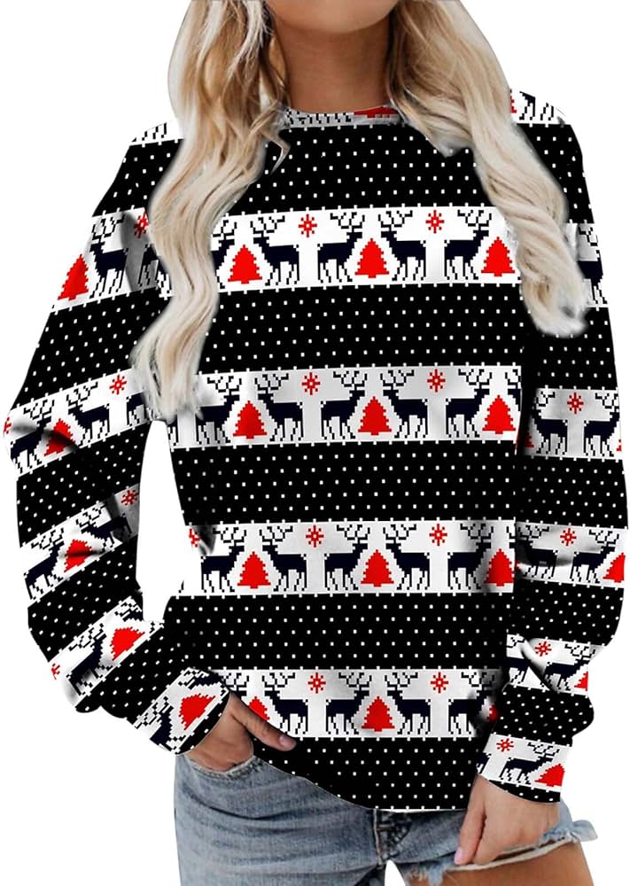trendy christmas sweatshirts