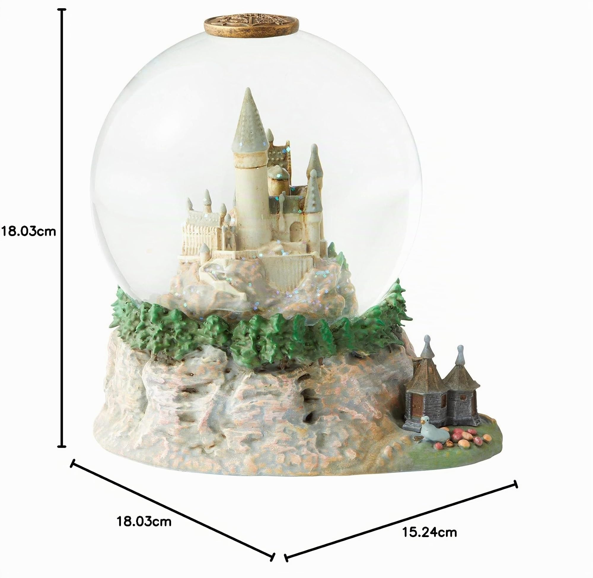 Boule DE Noel CHÂTEAU Hogwarts Harry Potter