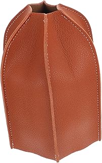 Toddmomy Tapa del Tanque de Gasolina Protector de Gas para Camping Tanques latas de Gasolina Cubierta Protectora de Poliuretano Tapa de de Gas PU Brown
