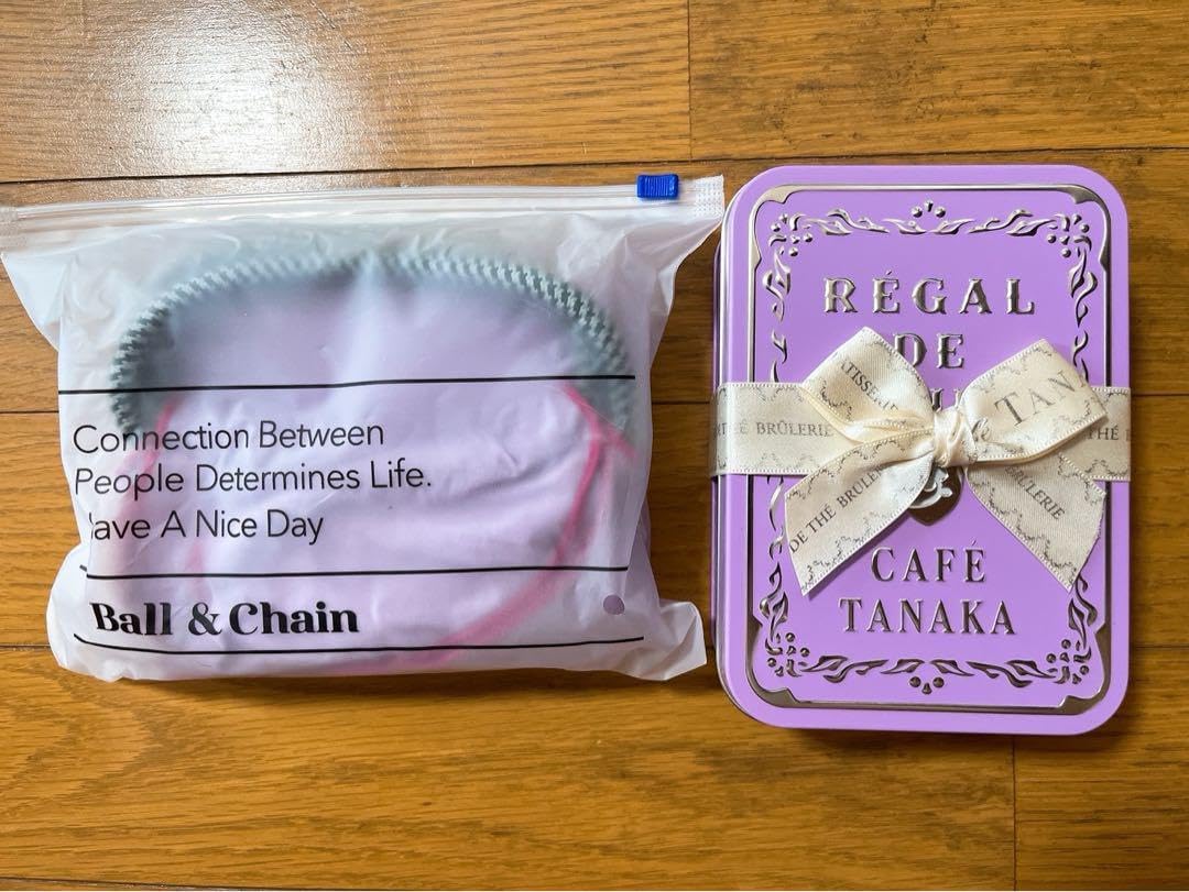 カフェタナカ ボールアンドチェーン コラボバッグ クッキー缶付き