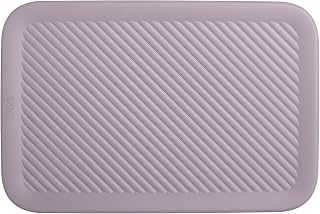 Superio Ribbed Collection Lid for Decorative Plastic Open Home Storage Bins Organizer Baskets, Medium Lilac - for Organizing Closet Shelves Drawer Shelf 5 Liter