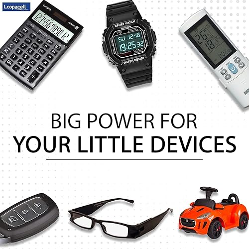 Vista 4 de Loopacell CR2032 20 pilas de botón de litio 2032 de 3 voltios Loopacell originales