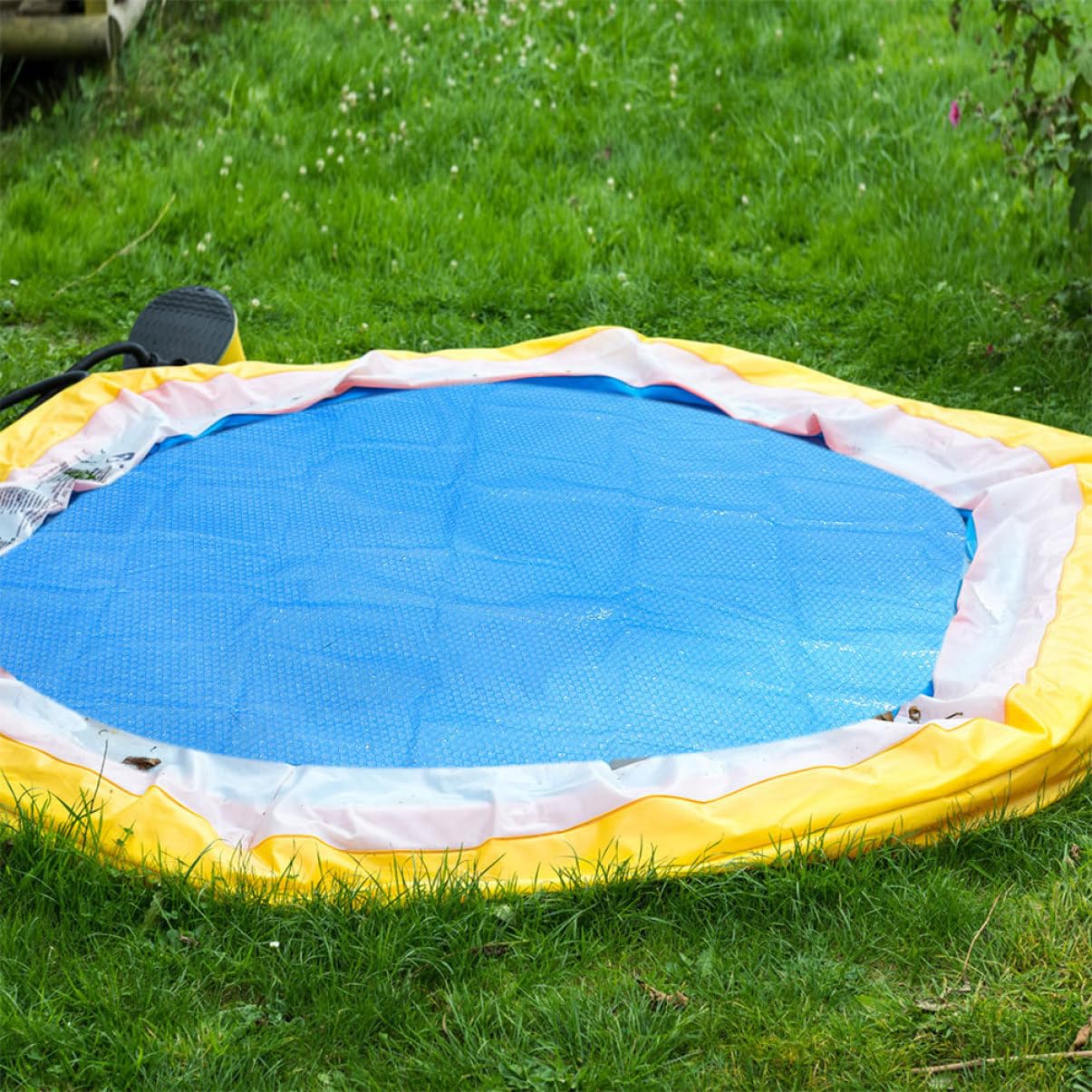 POPETPOP Redonda para Piscina De Pies Película De PE para Piscina Retención De Al Aire para SPA
