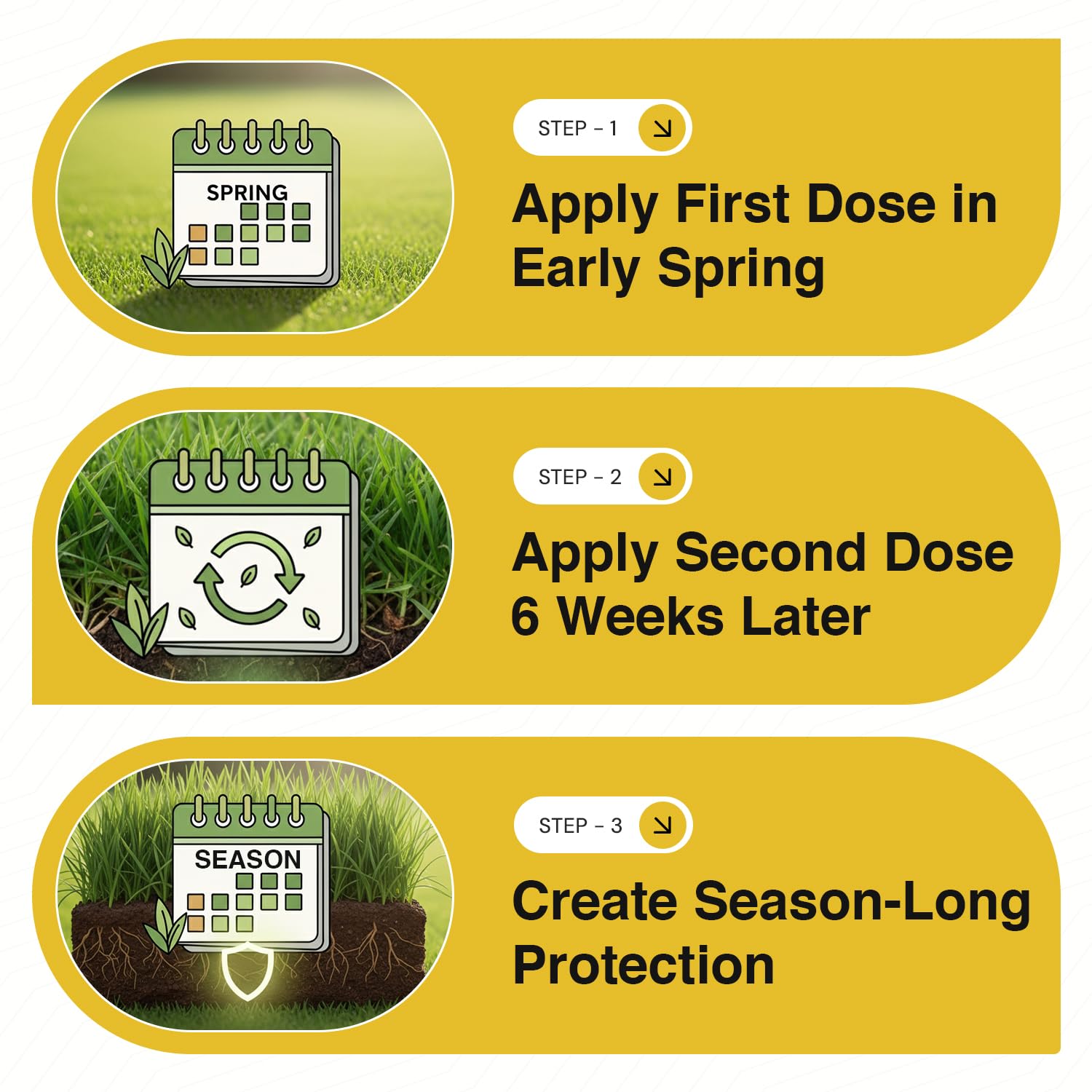 13-0-10 Pre-Emergent Lawn Fertilizer (25 lbs.) - Prevents Crabgrass & Weeds - Slow-Release Nitrogen for Dark Green Color - All Grass Types