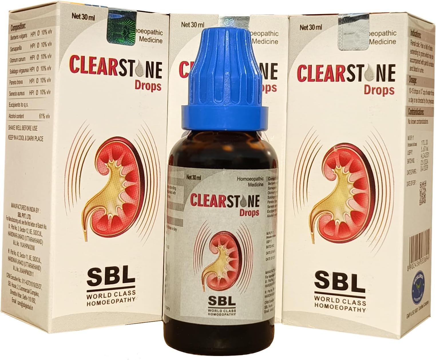 SBL Clearstone Drops - Pack of Three 30 ml