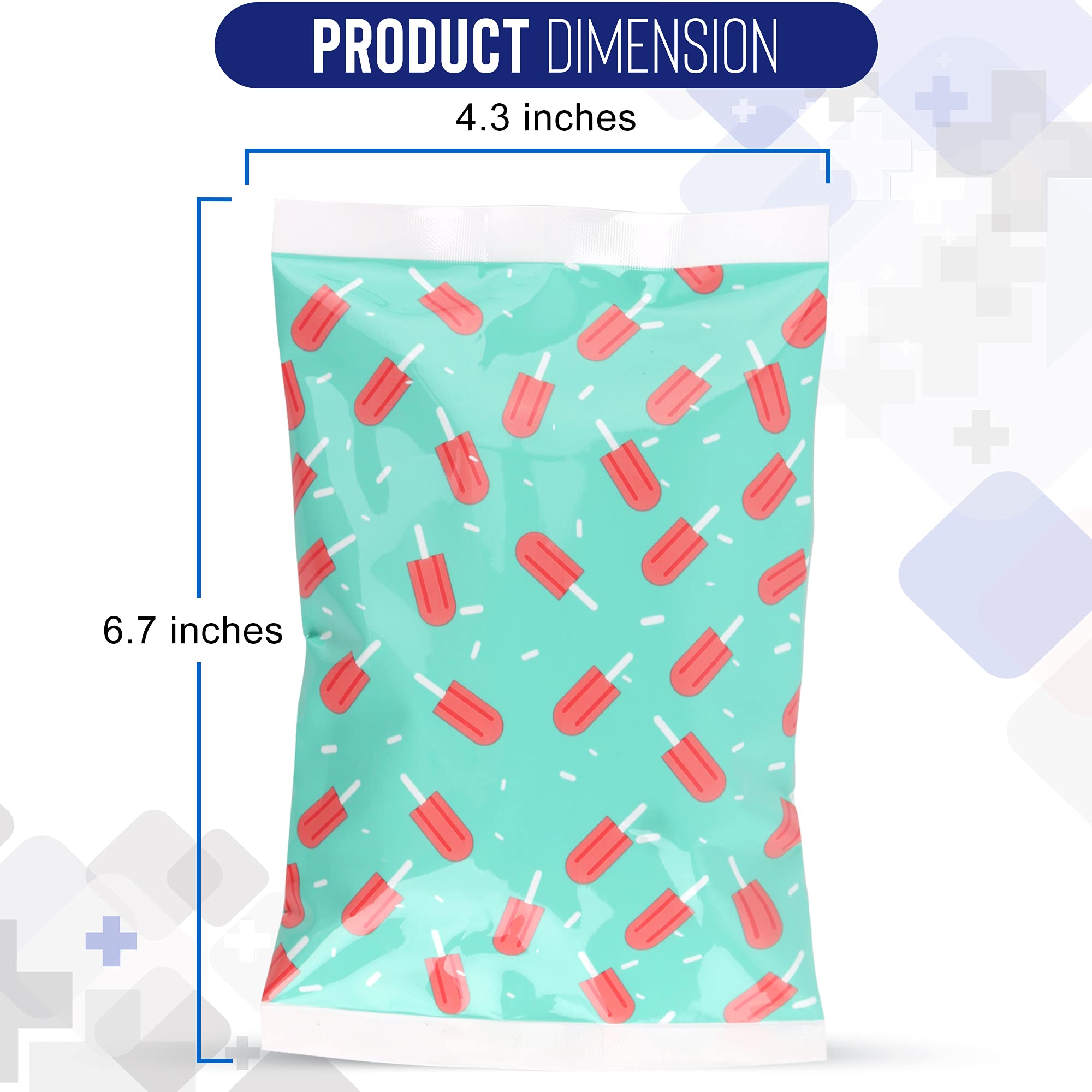 Buy Thrive Ice Packs for Lunch Bags (4 Pack) Reusable Cooler Ice