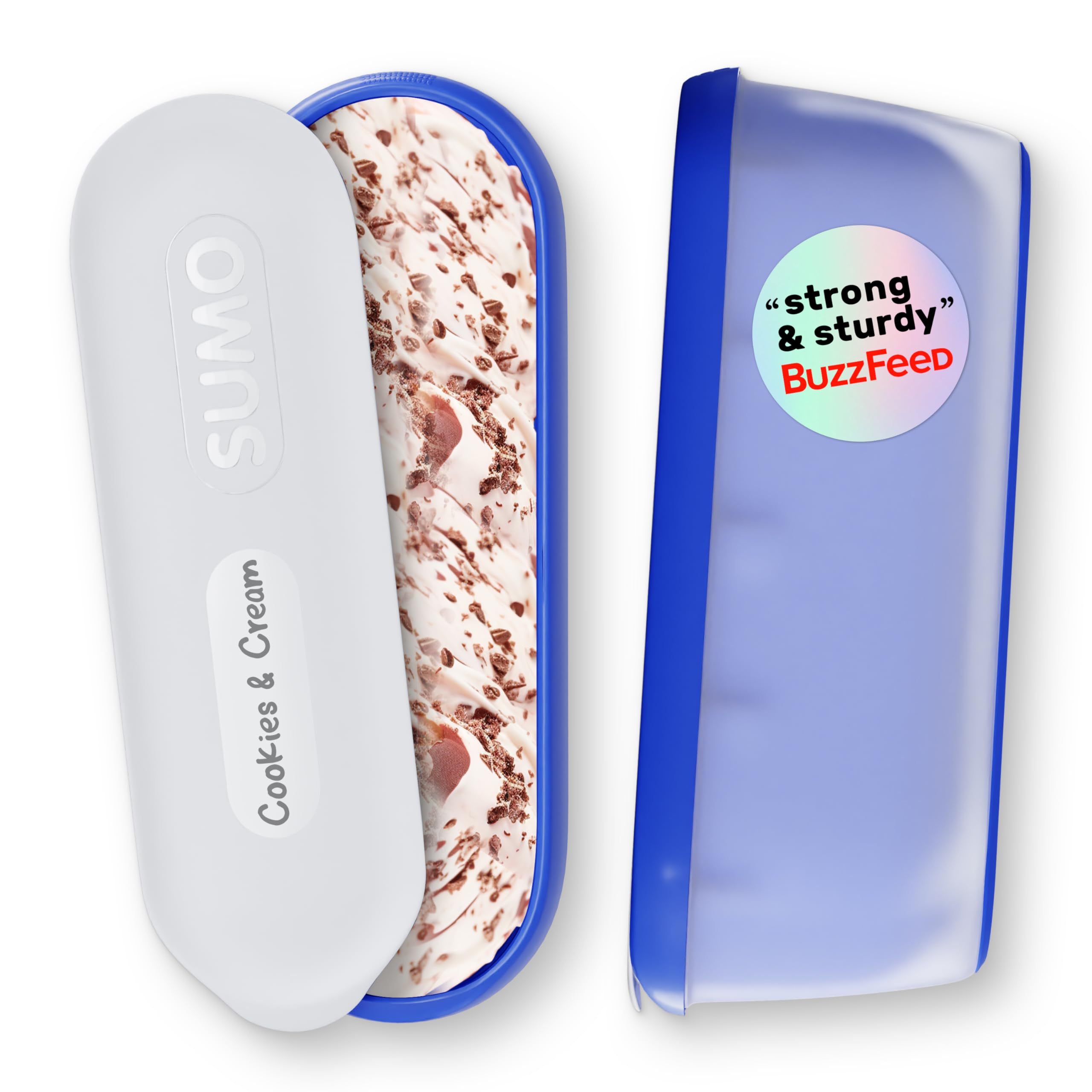 Amazon.com: SUMO Set of 2, Ice Cream Containers for Homemade Ice