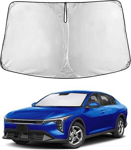Miniatura 47 de EcoNour Parasol para Subaru Crosstrek 2013-2015 2016 2017, visera solar para parabrisas delantero y ventana, bloqueador de calor UV y protector