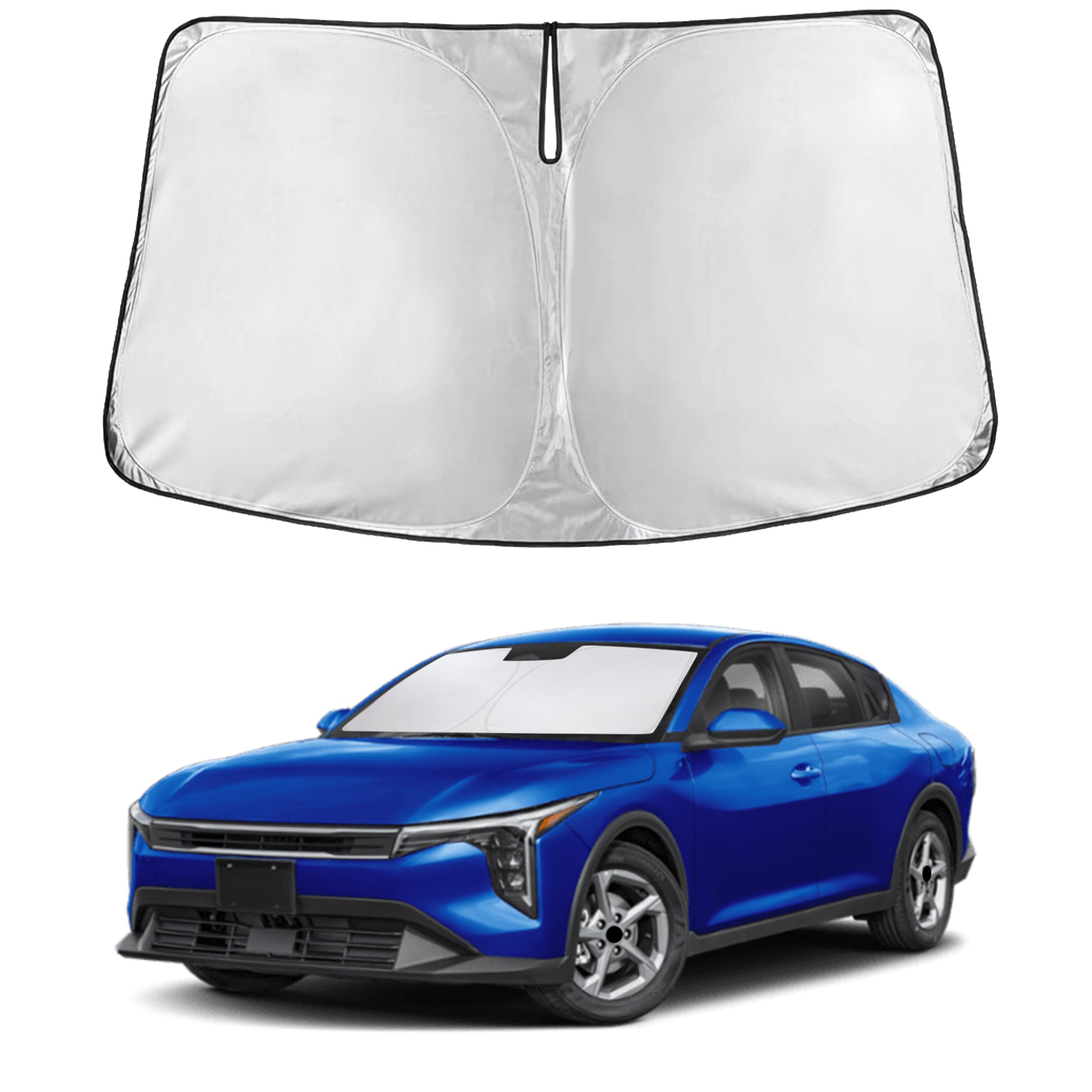 Amazon.com: EcoNour Windshield Sunshade for Kia K4 2025 2026, Sun