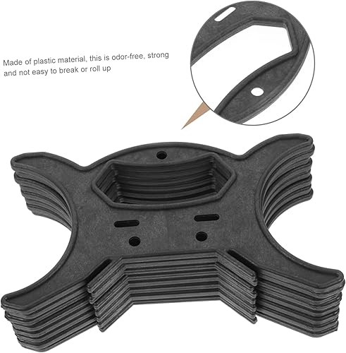 Miniatura 9 de Soporte para cable de cuerda de cuerda de 8 piezas, carrete de luz de Navidad, soporte de almacenamiento de cable de luz, organizador de cables USB,