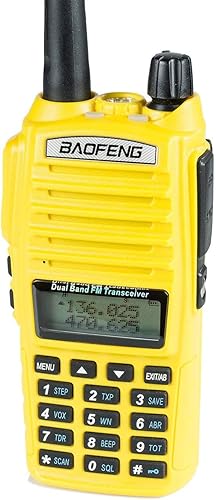 Radio de banda dual de alta potencia BaoFeng, Amarillo, Amarillo