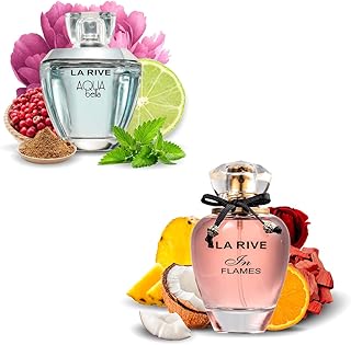 Kit 2 Perfumes La Rive In Flames 90ml + Aqua Bella 100ml