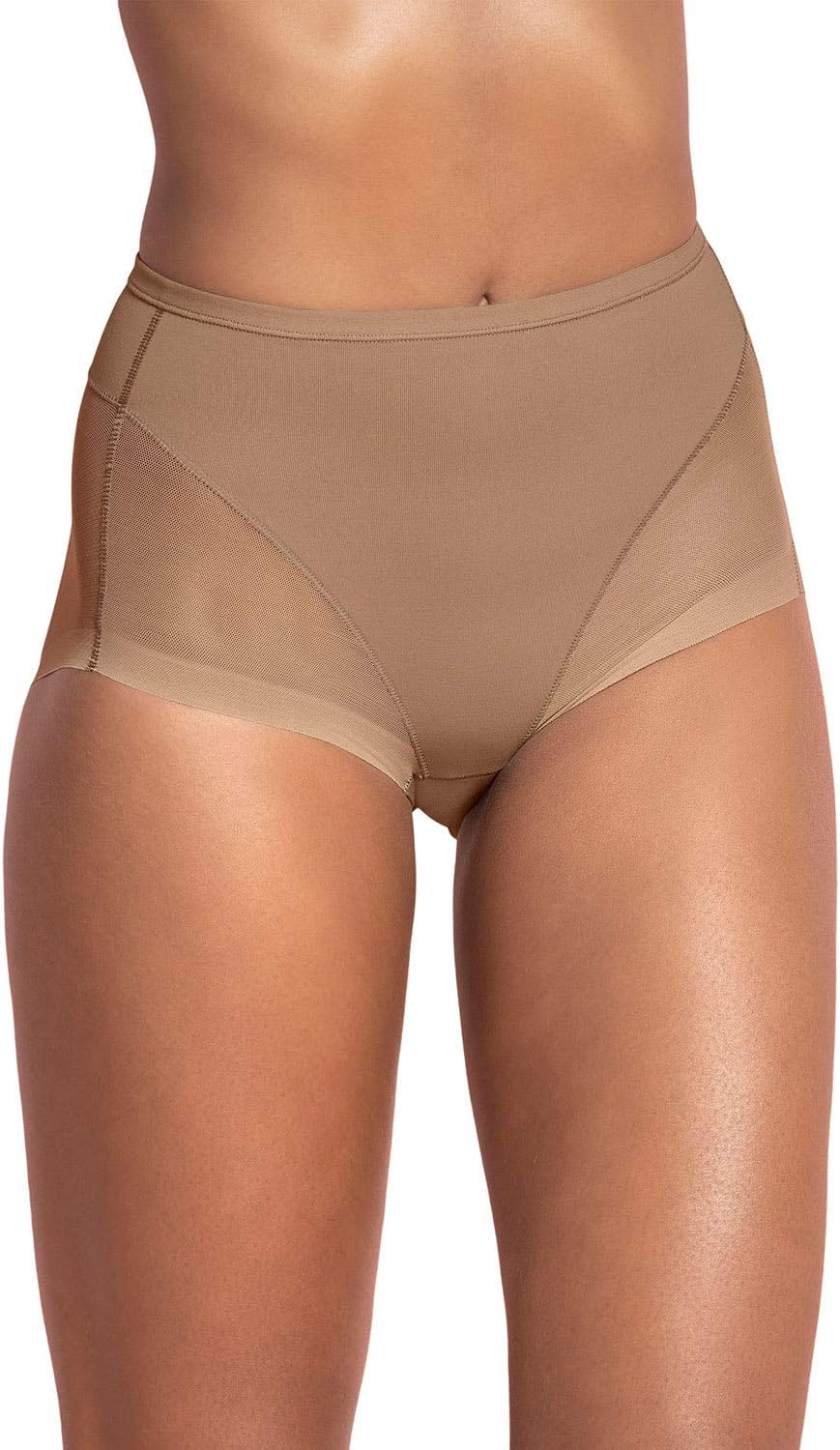 Leonisa Invisible Shapewear Panties, High Waisted Tummy Control Women's Underwear