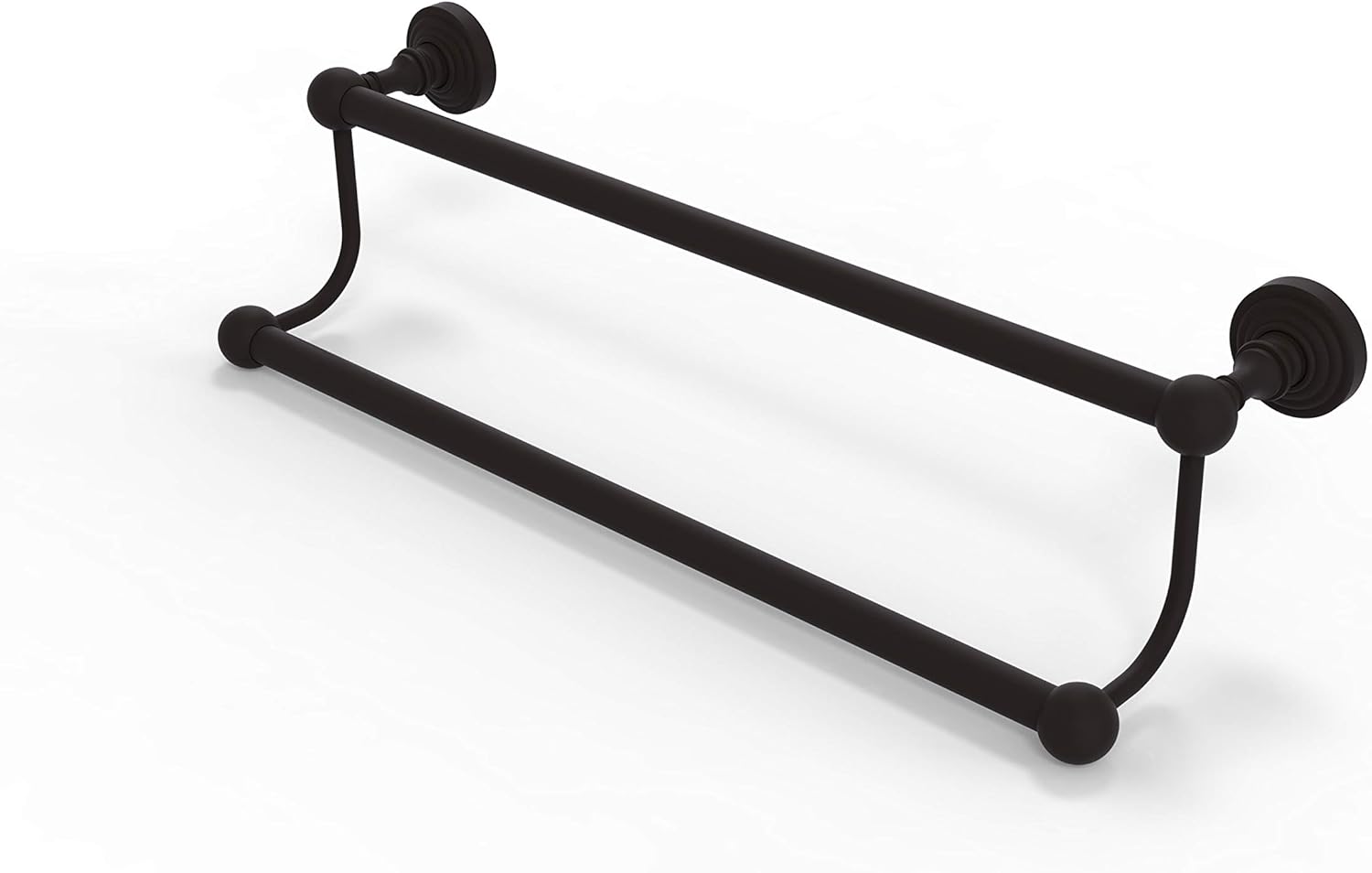 Allied Brass WP-72/24 Waverly Place Collection 24 Inch Double Towel Bar, Oil Rubbed Bronze