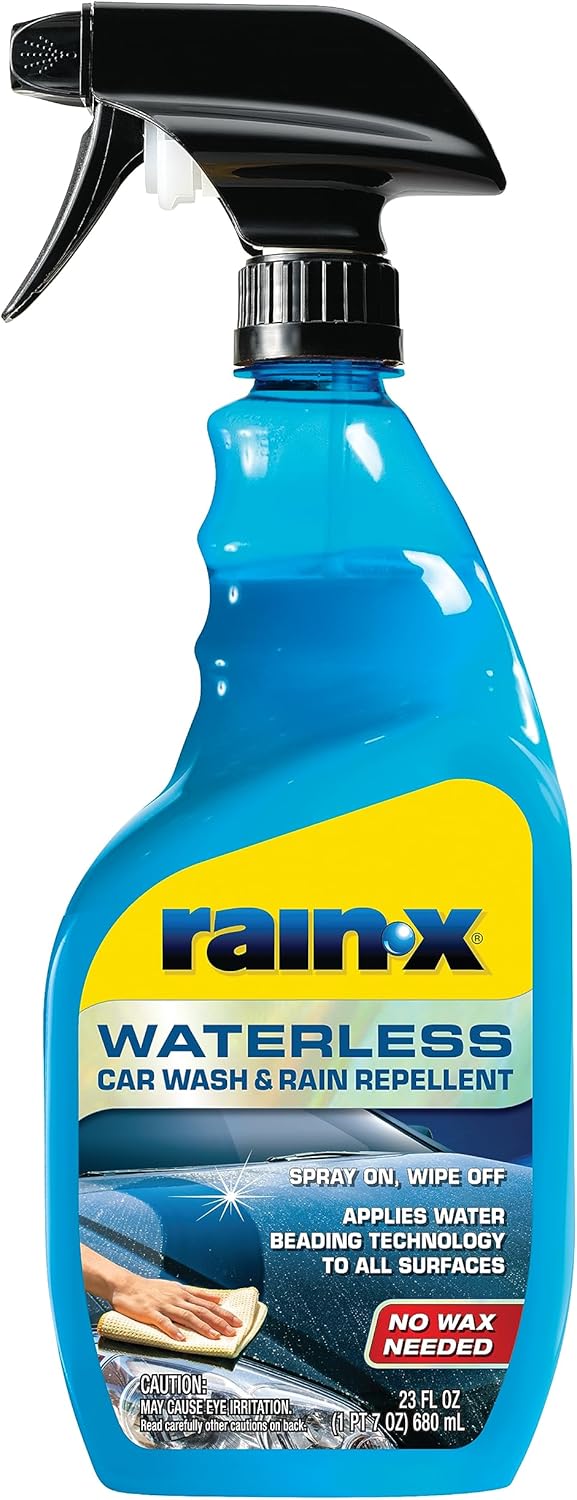 Rain‑X Waterless Car Wash & Rain Repellent 680ml Amazon.sg Automotive