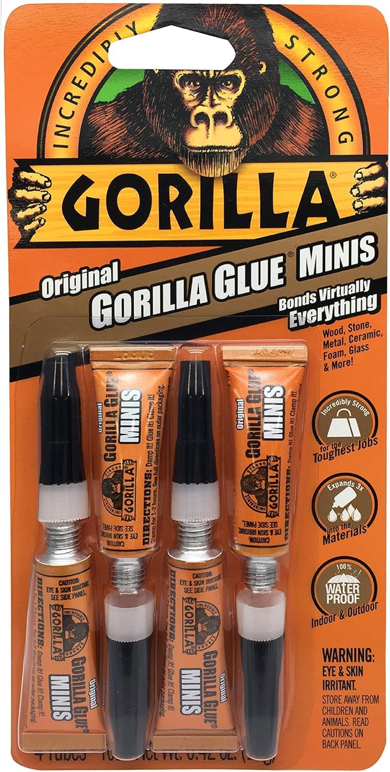 Gorilla Mini Glue 4-Pieces