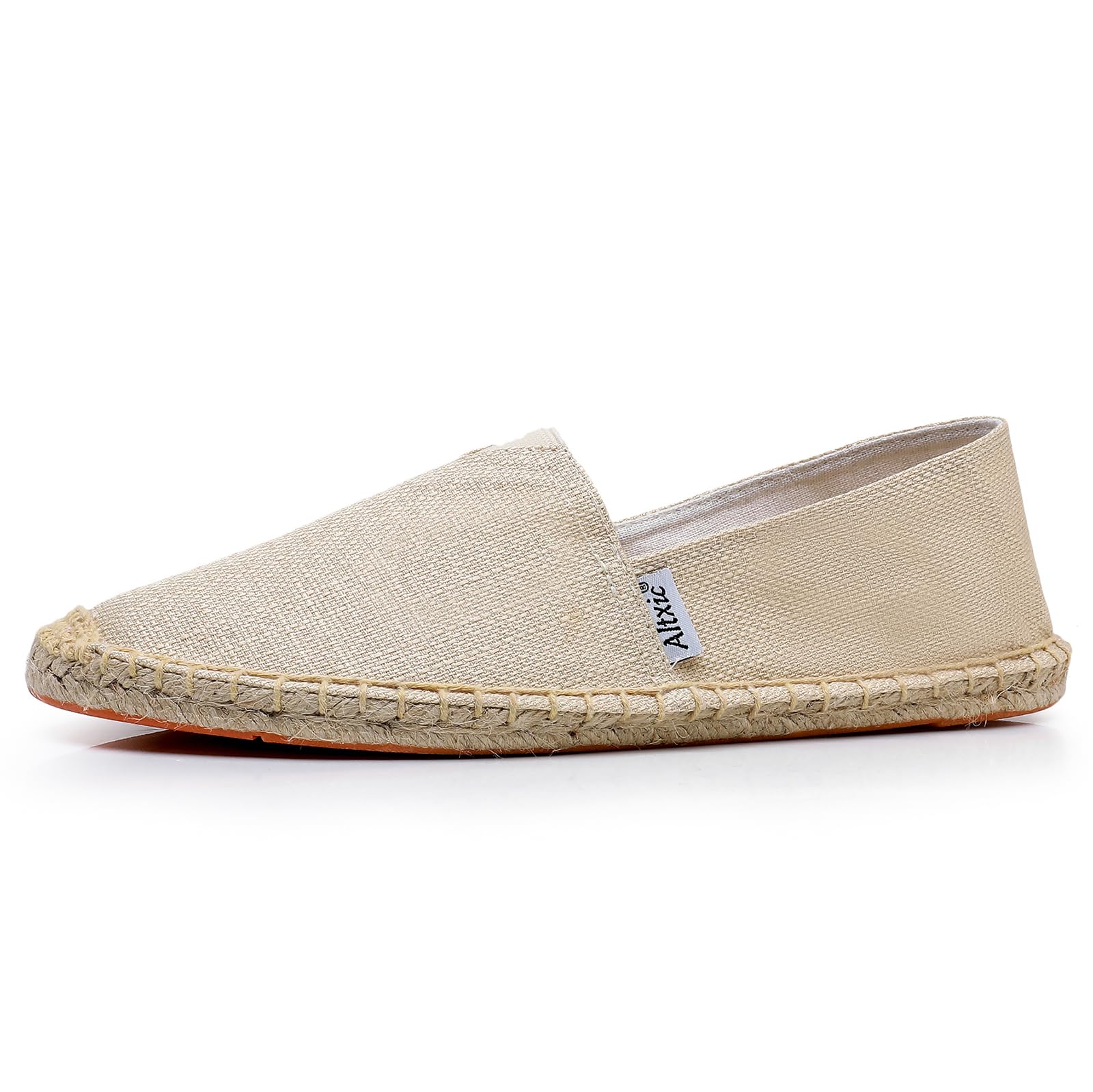 Altxic Espadrilles Plates en Toile Confort à Bout Fermé pour Homme