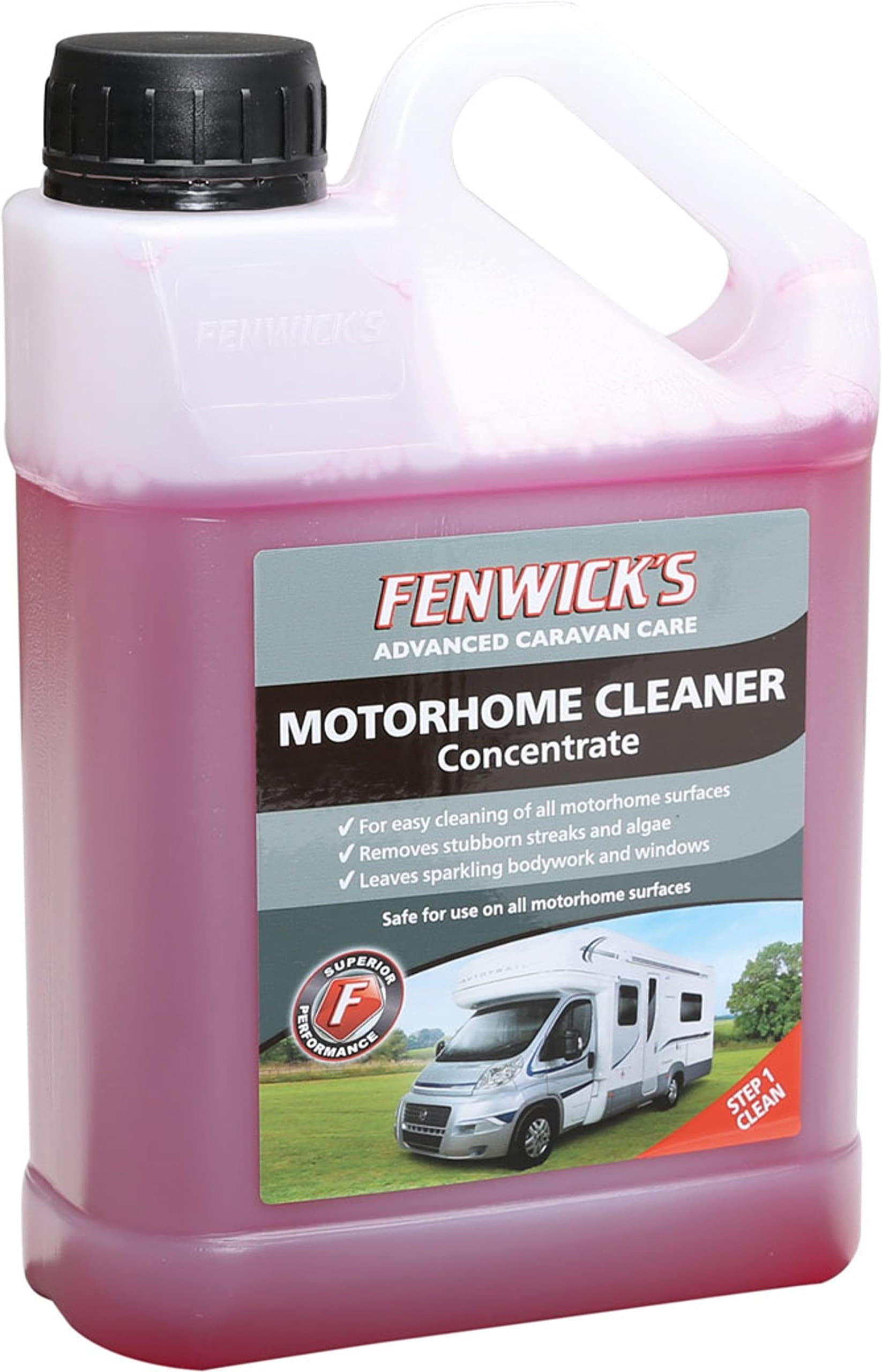 Fenwicks Caravan Cleaner 1L & Fenwicks Bobby Dazzler Twin Pack Deal