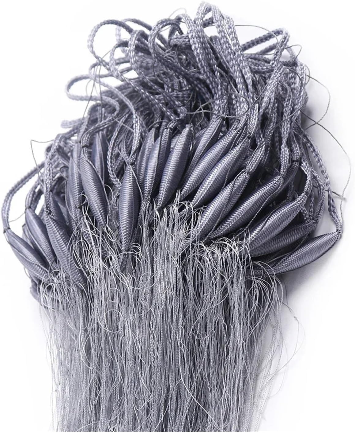 Gill Net 3 Layer Gill Net Multifilament Small Mesh Fishing Tackle Hand-woven Fishing Net Trap Fishing Accessories fishing throw net(25x25mm)