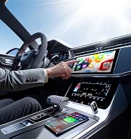 Adaptor Wireless CarPlay AIZEO - Trecere rapidă de la CarPlay cu fir la cel wireless, Plug and Play, Compatibil iPhone iOS 10+ 8