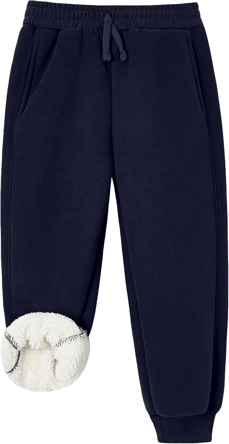 Volunboy Baby Boy Pants Toddler Fleece Sweatpants Boys Joggers 18 Months-6 Yrs Fall Winter