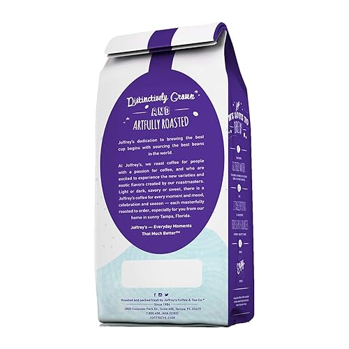 Miniatura 2 de Joffrey's Coffee - Mezcla de casa, rica mezcla de café, tostado medio artesanal, granos de café arábica, mezcla de café molido bien equilibrada,